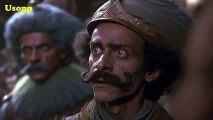 One Piece as an 80's Dark Fantasy Film By AI