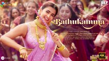 Bathukamma | Kisi Ka Bhai Kisi Ki Jaan | Salman Khan, Pooja Hegde, Venkatesh D | Santhosh V, Ravi B | 4k Uhd 2023
