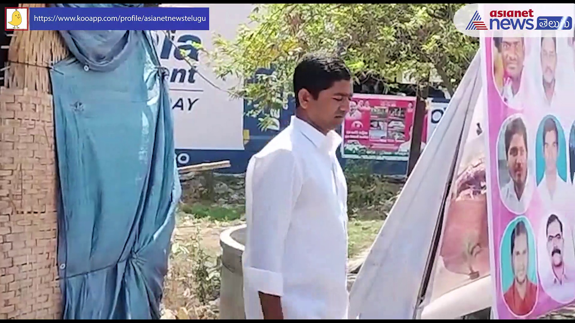 ఎమ్మెల్సీ కవిత పర్యటన నేపథ్యంలో బిఆర్ఎస్ పార్టీ, సీఎం కెసిఆర్ టార్గెట్ గా ఫ్లెక్సీలు