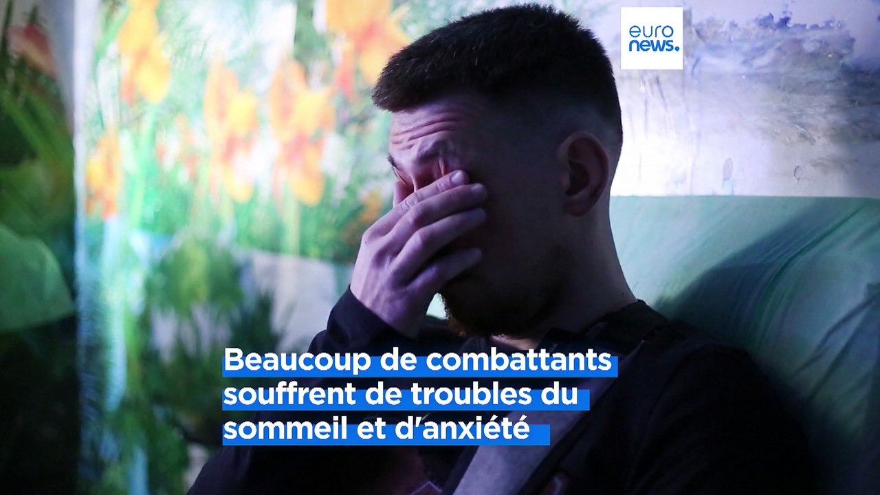 En Ukraine, un centre pour soigner le stress post-traumatique des soldats.