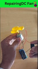Repaire a fan and make it functional | Science Project