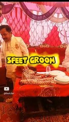 3feet ka dulha _unique marriage_ فٹ کا دولہا  3  #viral | kamran desi life