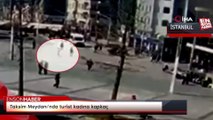 Taksim Meydanı’nda turist kadına kapkaç