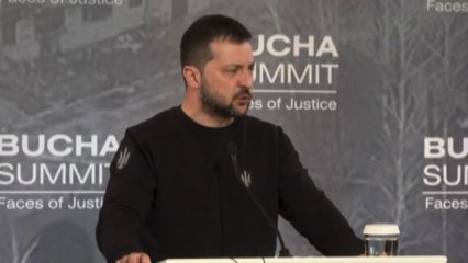 Zelensky: Bucha deve diventare un "simbolo di giustizia"