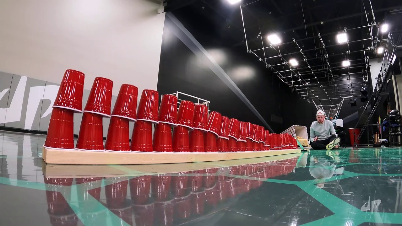Cup Trick Shots | Dude Perfect