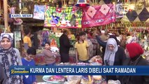 Kurma dan Lentera Laris Dibeli di Pasar Lokal Kairo saat Ramadan