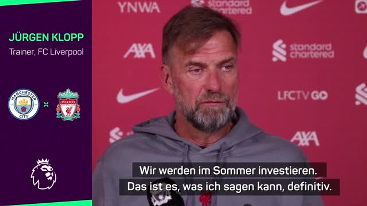 Klopp: Werden im Transferfenster investieren