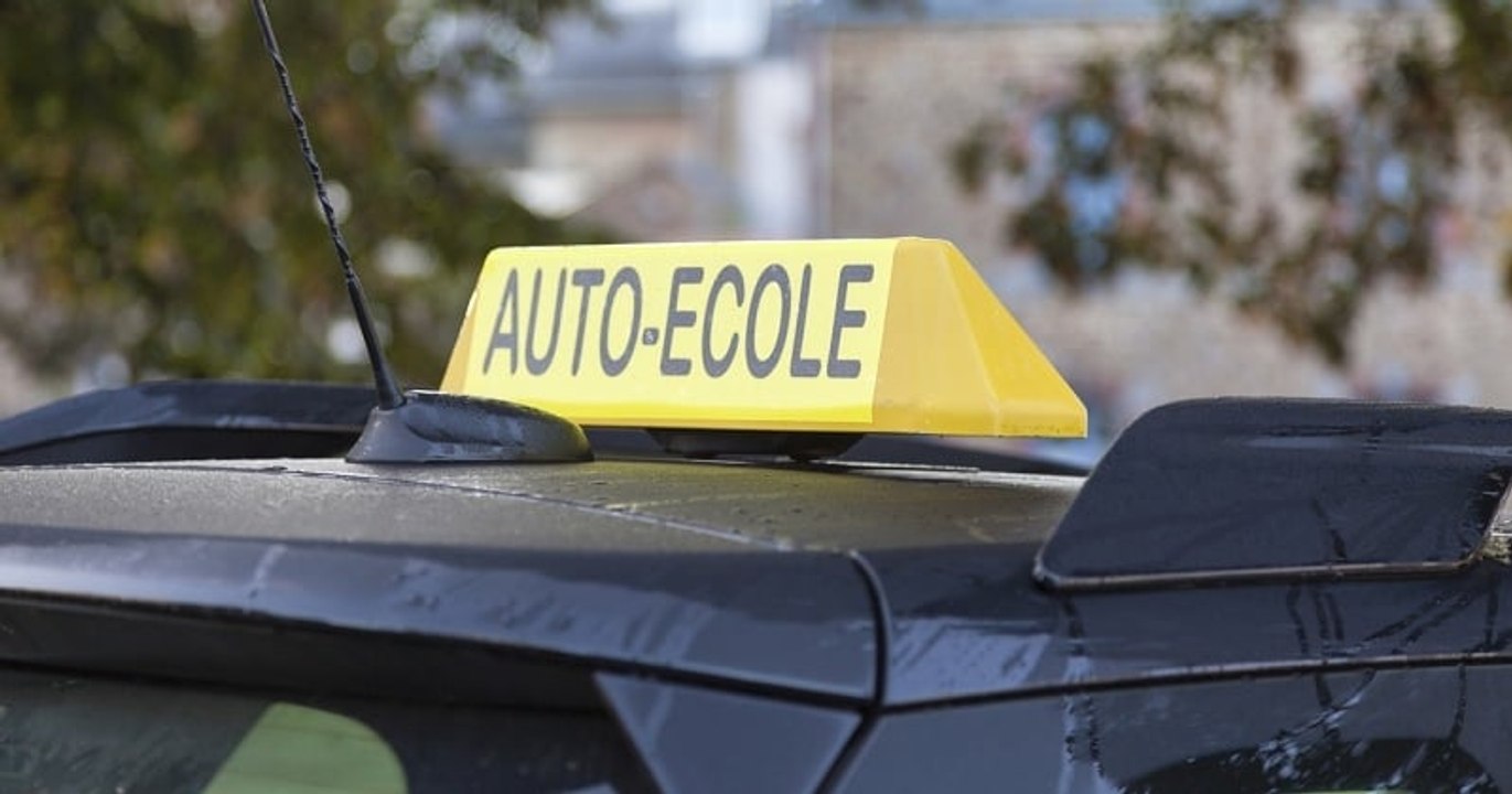Lassé d'attendre sa monitrice d'auto-école, il part seul avec la voiture et revient une heure plus tard
