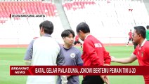 Jokowi Temui Timnas U-20 dan Berbincang dengan Pelatih Shin Tae Yong