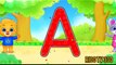 PHONICS Songs for Toddlers | A for Apple | PHONICS sounds of Alphabet A To Z | ABC phonic songs