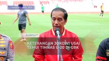 [FULL] Keterangan Jokowi Usai Bertemu Shin Tae-yong dan Timnas Indonesia U-20