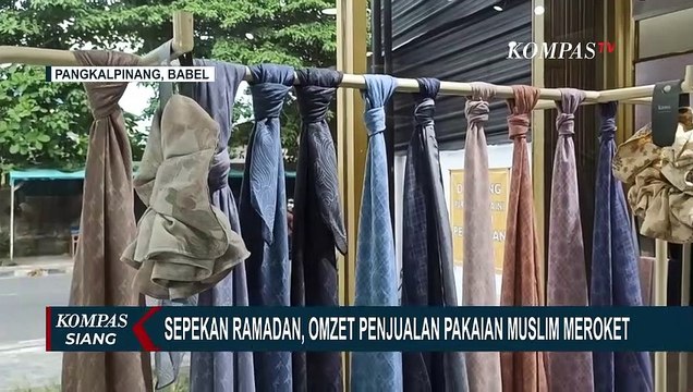Berkah Ramadan, Pedagang Baju Muslim Mulai Kebanjiran Pembeli: Omzet Naik 3 Kali Lipat