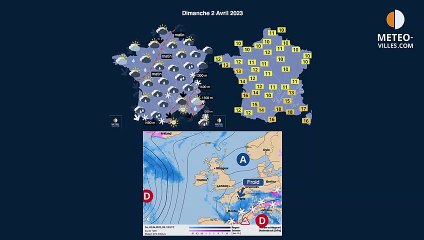 prévisions météo du samedi 1er avril 2023