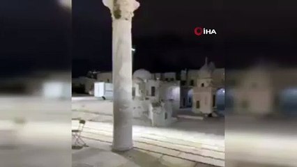 İsrail güçleri, Mescid-i Aksa'nın girişinde bir Filistinliyi öldürdü