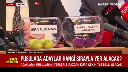 Cumhurbaşkanı adaylarının pusuladaki yeri belli oldu