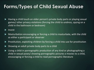 Child Sexual Abuse