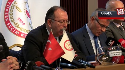 Cumhurbaşkanı adaylarının pusuladaki sırası belli oldu