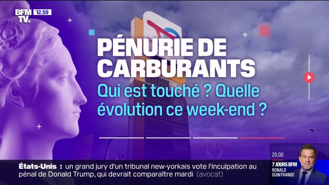 LA VÉRIF' - Pénurie de carburants: qui est touché? Quelle évolution ce week-end?