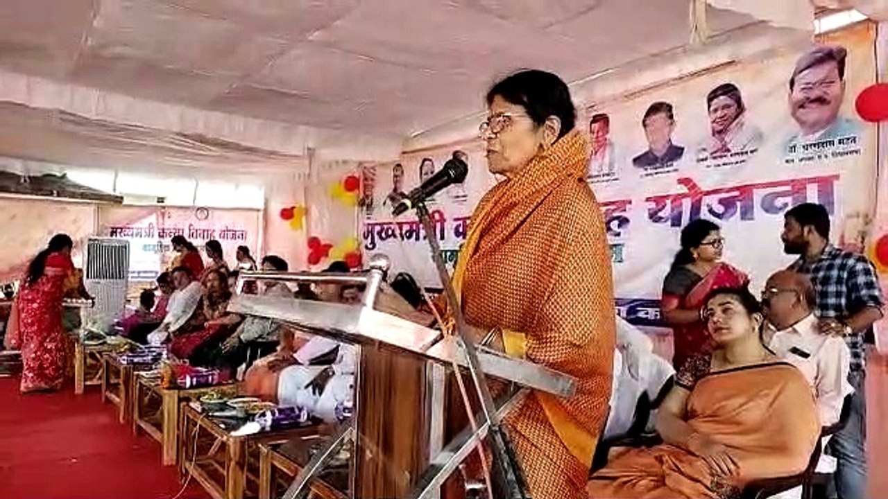 कोरबा और कटघोरा के सामूहिक विवाह में 125 जोड़े...