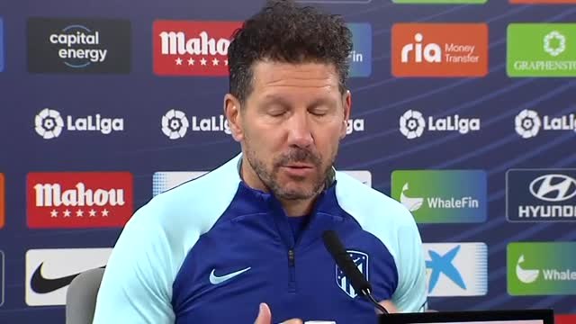 Simeone: Cuando uno tiene una forma de jugar seguramente tiene un buen paso hecho