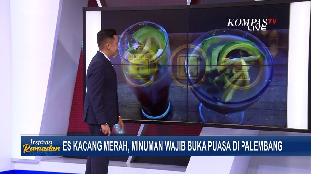 Es Kacang Merah Minuman Wajib Buka Puasa di Palembang, Pernah Coba?