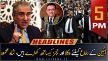 ARY News | Headlines | 5 PM | 1st April 2023