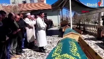 Öğretmen, öldürdüğü ailesiyle yan yana defnedildi