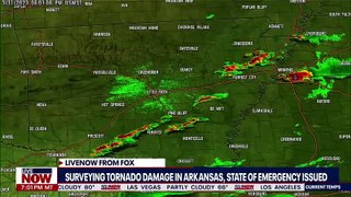 Tornadoes tear through Arkansas- Professional storm chaser details damage