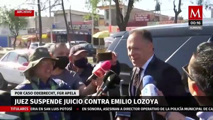 Tải video: Juez suspende apertura a juicio oral contra Emilio Lozoya y su madre en caso Odebrecht