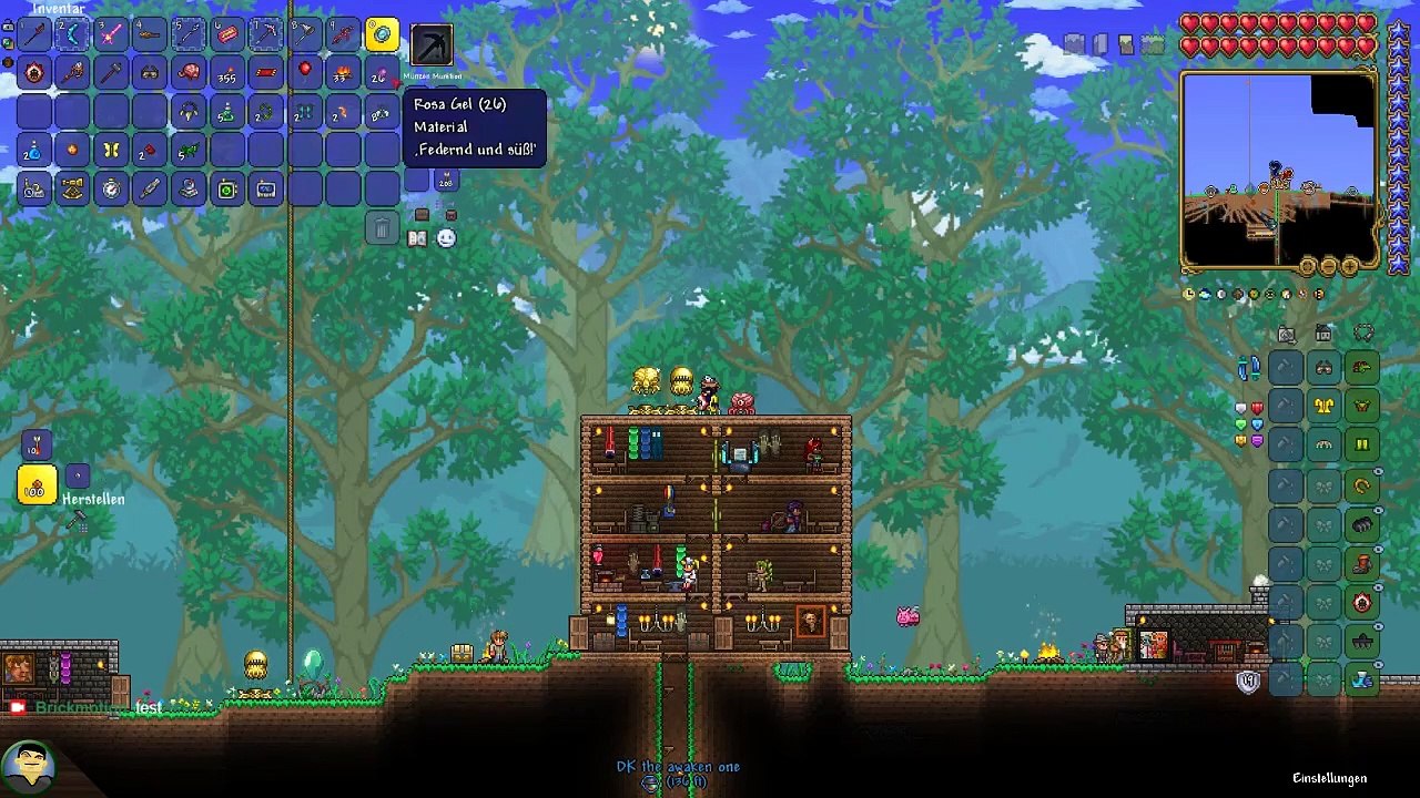 Terraria Let's Play 236: Versehentlicher Fackelgott & Skeletron-Kampf