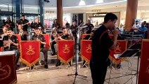 देश की तीनों सेनाओं की शौर्य स्मारक और बोट क्लब पर बैंड की  प्रस्तुति