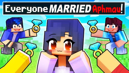 Everyone WANTS TO MARRY APHMAU in Minecraft!