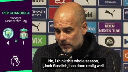 Manchester City 'getting the Grealish that Aston Villa fans know' - Guardiola