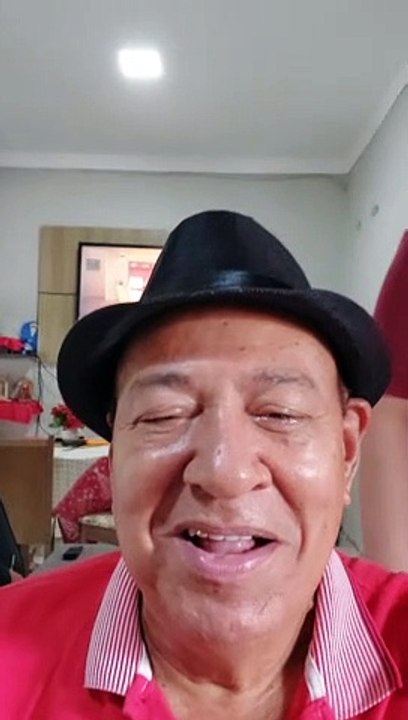 Luis Henrique e Vovô Valdivino e Tio Risa No Aniversário dele No Churrasco