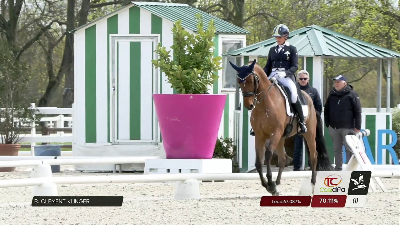 Grand National FFE - AC Print - Dressage | Haras de Jardy (FRA) | Barbara CLEMENT KLINGER | BOLERO DU COUSSOUL