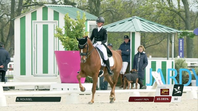 Grand National FFE - AC Print - Dressage | Haras de Jardy (FRA) | Alizee ROUSSEL | BEL AMOUR