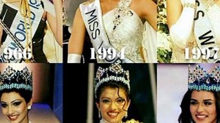 Rewarded beauty queens miss world miss universe