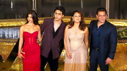 Salman join with SharuKhanfamily NMAAC /सलमान शारू खान परिवार के साथ शामिल हुए /