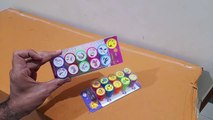 Unboxing and Review of Stamps for Kids Emoji and Motivation Reward