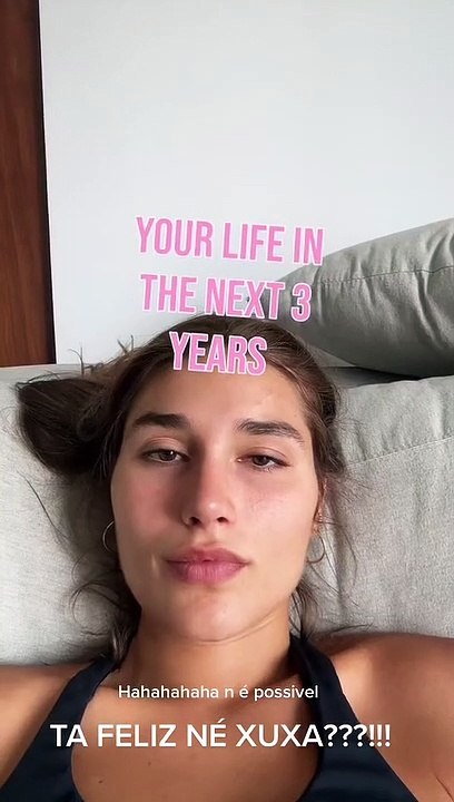 Sasha Meneghel brinca com filtro que prevê grav...
