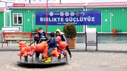 Talas Kent Yaşam Alanı depremzedelerin tüm ihtiyaçlarını karşılıyor