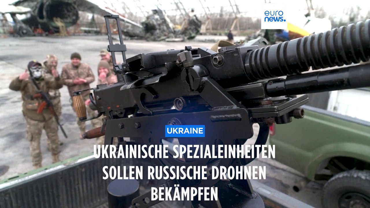 Drohnenabwehr: Ukraine stellt Spezialeinheit auf