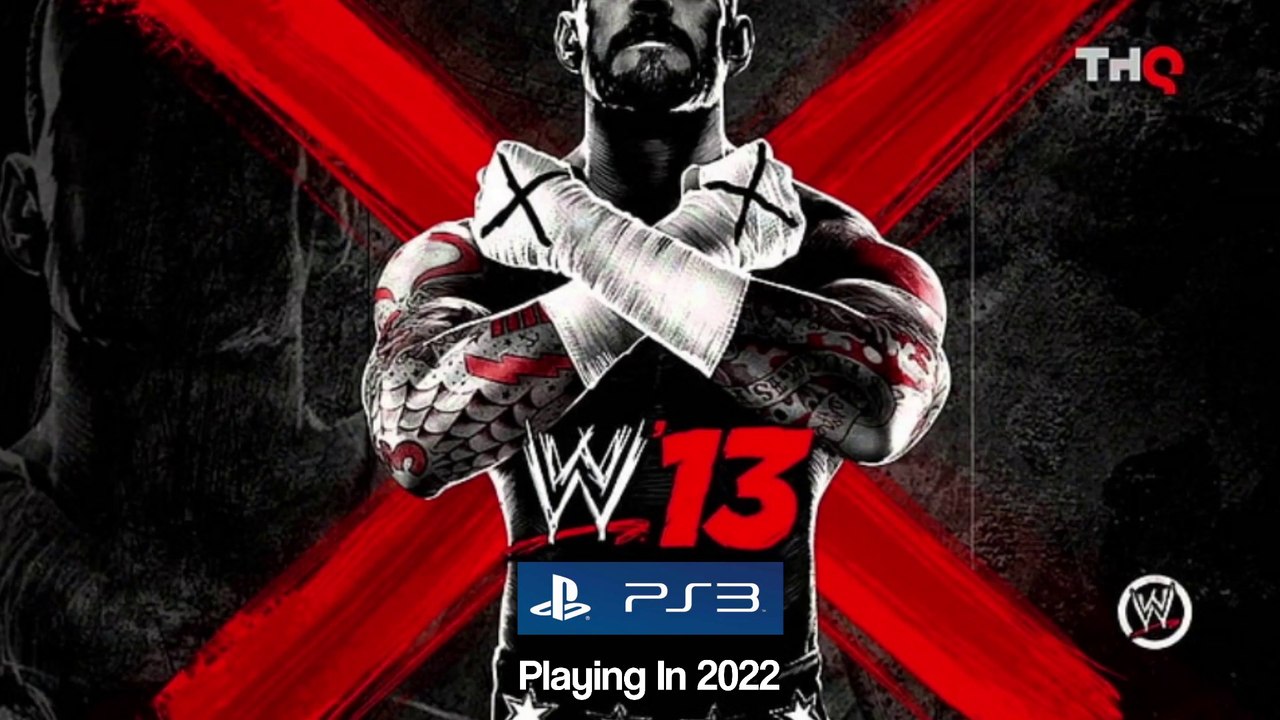 WWE 13 PS3 Playing in 2022