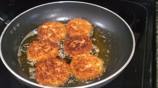 Potato chicken cutlets