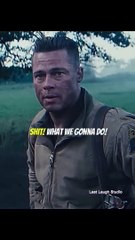 “STOOOOOP! What are you doing_”  This really hits hard! #fury #bradpitt #shialabeouf #ww2 #movie