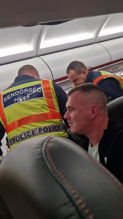 Airplane Passengers Cheer For Police During Arrest - video Dailymotion