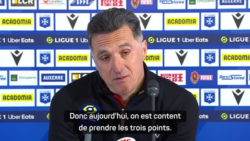 AJ Auxerre - ESTAC : Christophe Pélissier : 