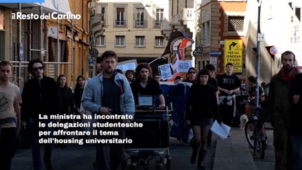 Download Video: Caro affitti, la ministra Bernini incontra gli studenti