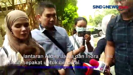Lesunya Wajah Aldila Jelita usai Jalani Sidang Cerai dengan Indra Bekti