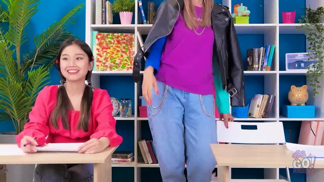 STUDENT VS TEACHER SCHOOL HACKS - Who is better? Cool Hacks & Cheat�� Tricks by 123 GO! CHALLENGE